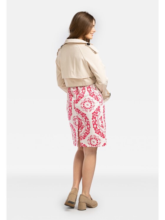 Perso Perso Prechodný kabát dwuczęsciowy Béžová Slim Fit