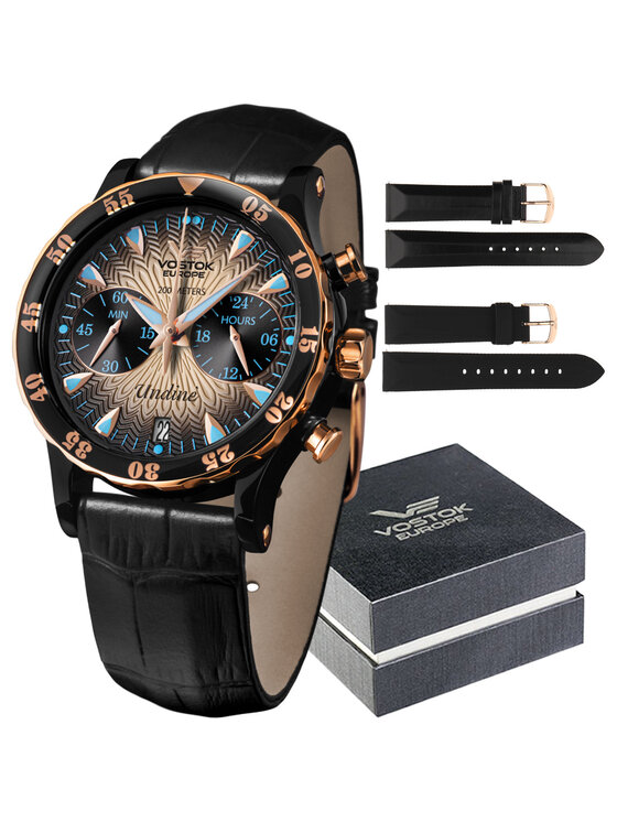 Vostok Europe Vostok Europe Zegarek VK64-515E627 Czarny