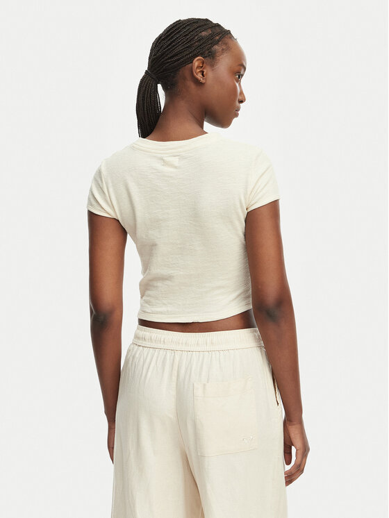 Billabong Billabong T-särk Baby EBJKT00119 Helebeež Slim Fit