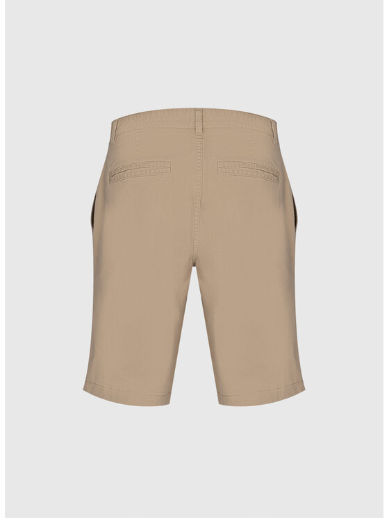 Pako Lorente Pako Lorente Szorty materiałowe P26SN-WS-007 Beżowy Regular Fit