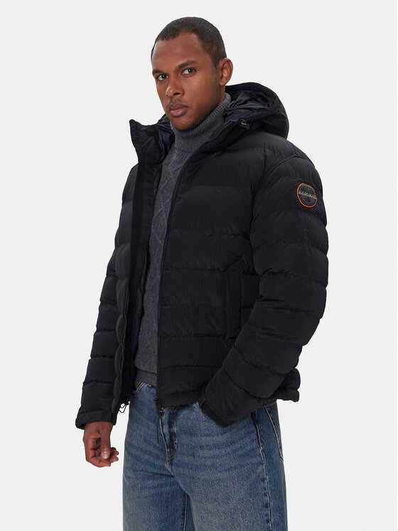 Napapijri Napapijri Zimní bunda A-Terez NP0A88TG Černá Regular Fit