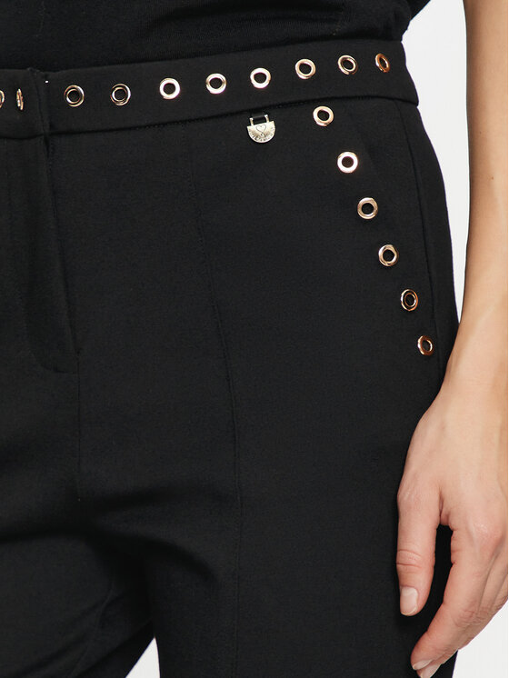 LOLA CASADEMUNT lola_casademunt Riidest püksid LF2414008 Must Regular Fit