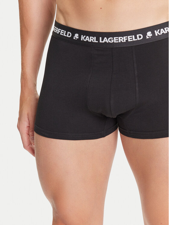 KARL LAGERFELD KARL LAGERFELD Set 3 parov boksaric A3M47014 Črna
