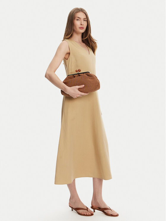 Weekend Max Mara Weekend Max Mara Haljina za svaki dan Egoista 2515221072 Bež Regular Fit