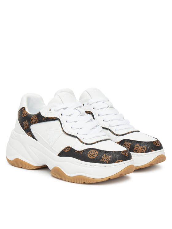 Guess Guess Sneakersy 176007 Biały