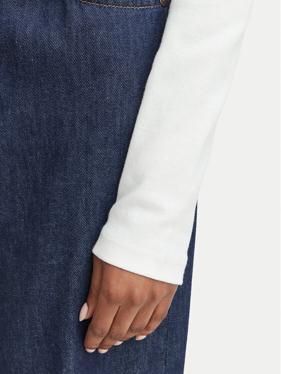 Tommy Hilfiger Tommy Hilfiger Блуза Cody WW0WW53689 Бял Slim Fit