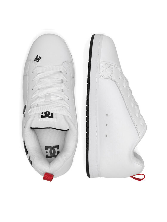 DC DC Sneakers COURT GRAFFIK SQ ADYS100442-WLK Weiß
