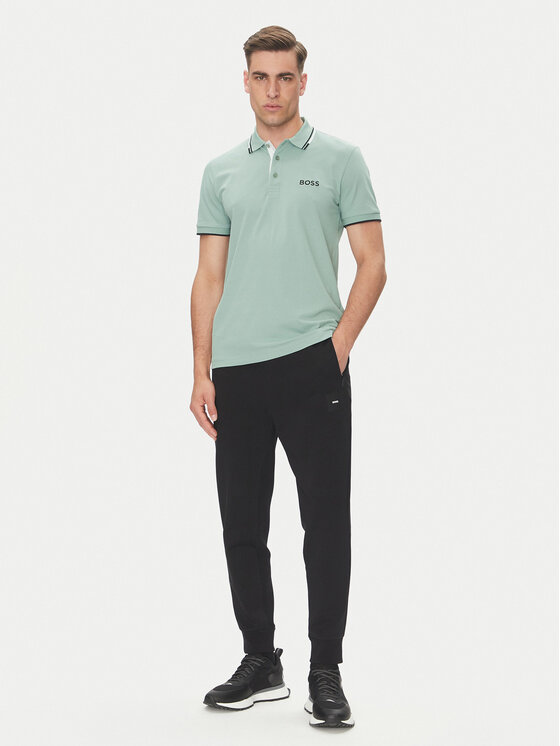BOSS BOSS Polo Paddy Pro 50469102 Zelena Regular Fit