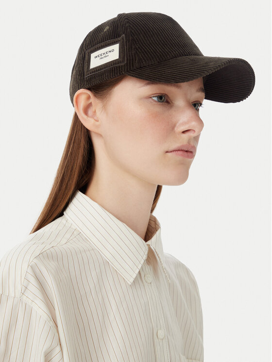 Weekend Max Mara Weekend Max Mara Czapka z daszkiem Ragno 2625576034 Brązowy