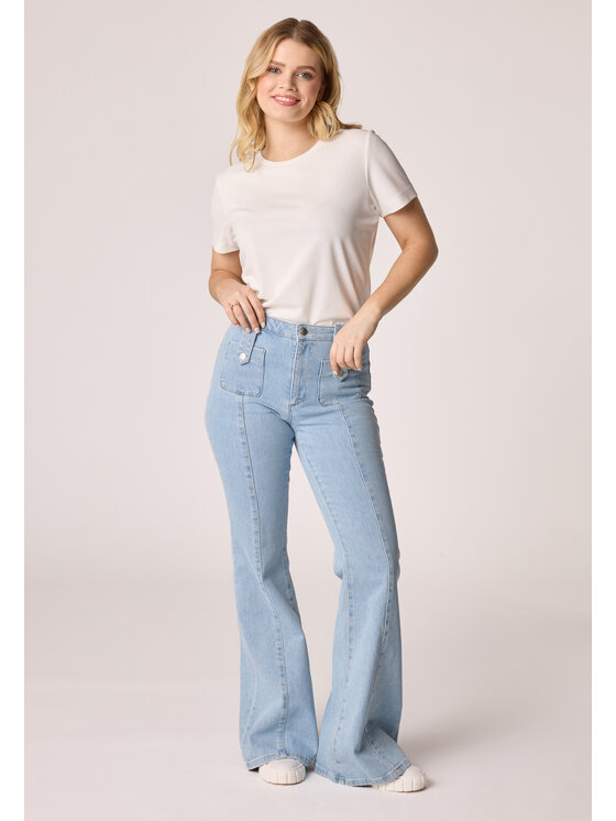 LAURELLA LAURELLA Jeansy 3TU008 Niebieski Regular Fit