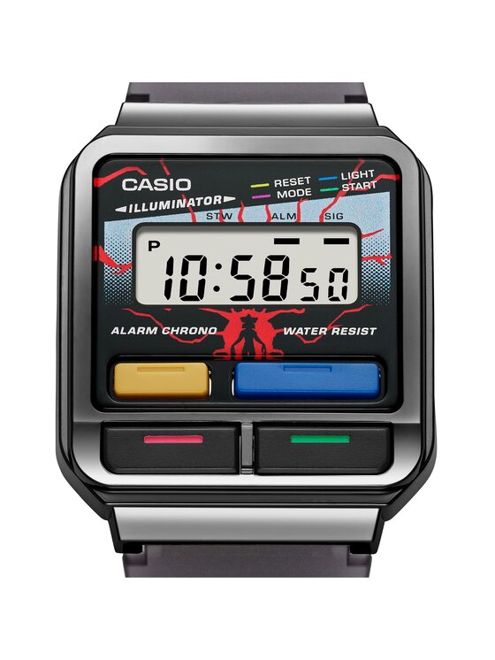 Casio Casio Zegarek A120WEST-1AER Szary