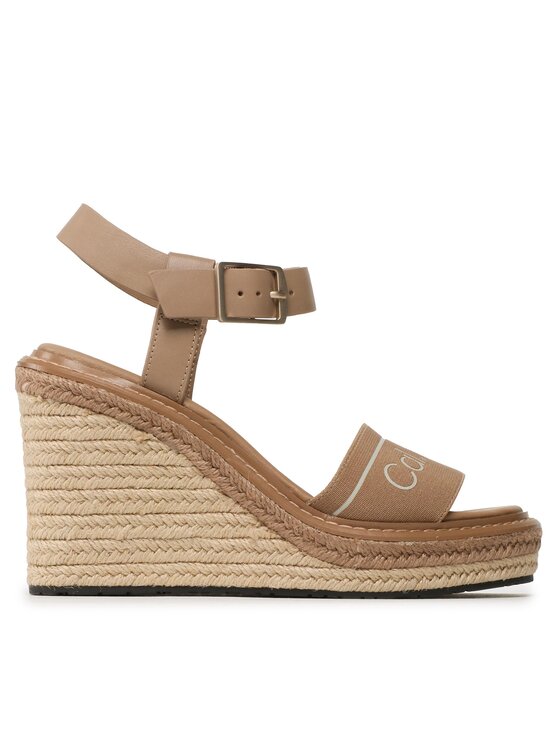 Calvin Klein Espadrile Wege 70Hh - He HW0HW01499 Bež