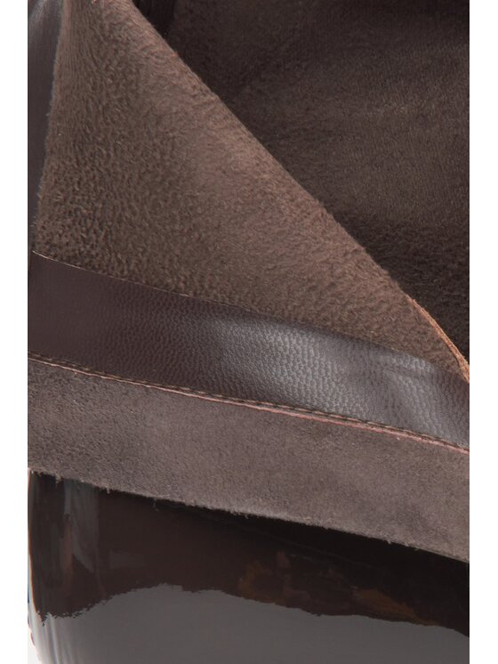 Estro Estro Μποτάκια ER00115885 Καφέ