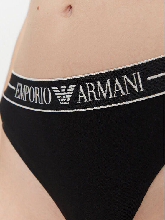 Emporio Armani Underwear Emporio Armani Underwear Súprava brazílskych nohavičiek EW000406 AF10881 MC005 Čierna