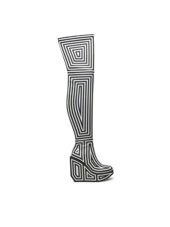 United Nude Botforti Wa Long Boot Hi 1087851082 Pelēks