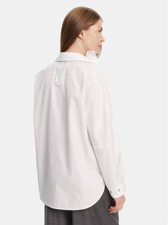 Marella Marella Camicia Von 2513111014 Bianco Relaxed Fit