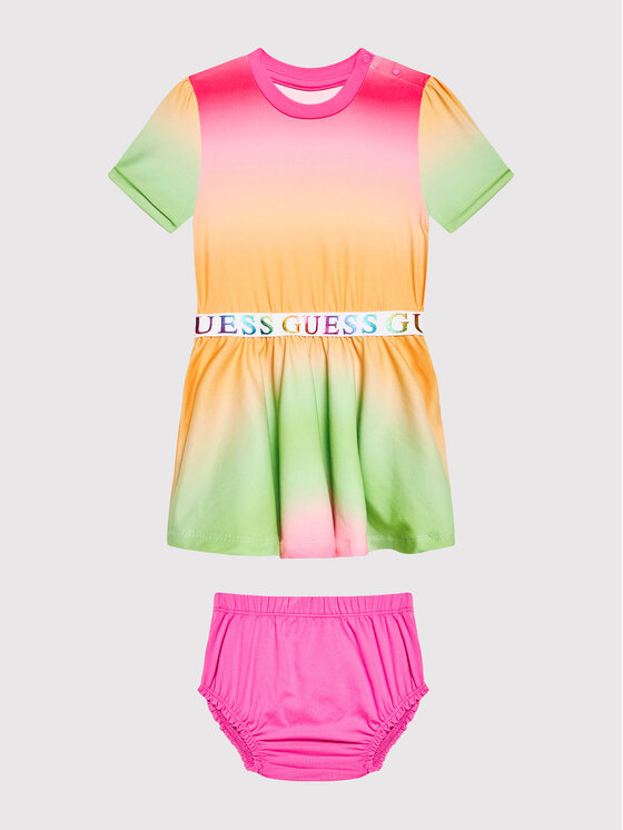 Vestito da giorno A2RK01 KAZM0 Multicolore Regular...