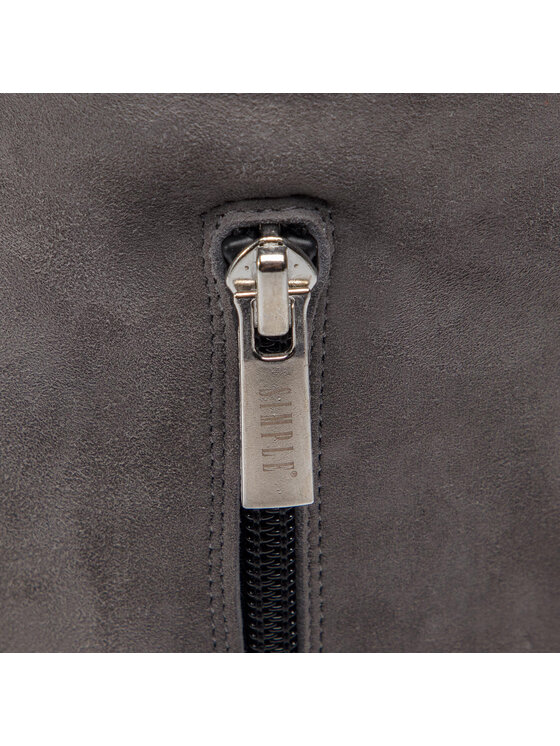 Simple Simple Stivali sopra il ginocchio Simple DKH172-T38-RC00-8500-0 Grigio