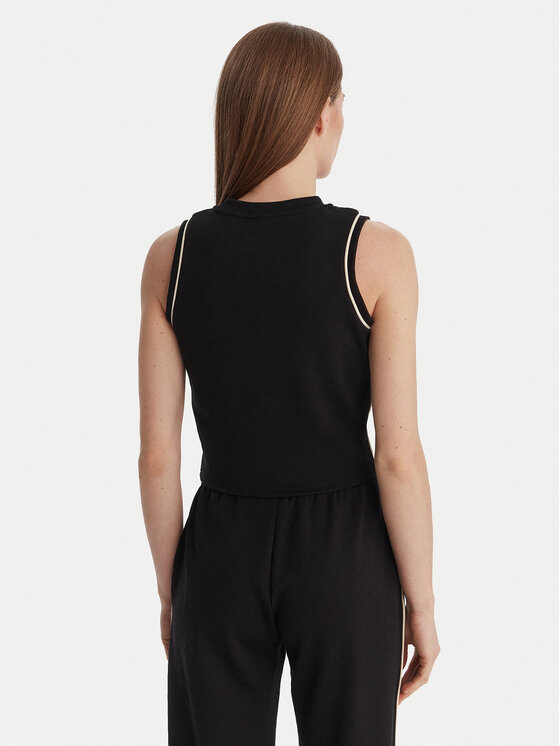 Guess Guess топ V6GP17 K3215 Черен Regular Fit