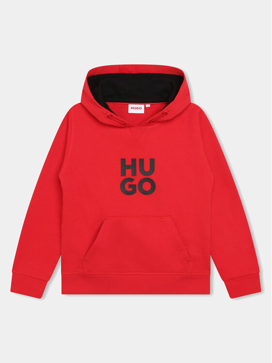Hugo Mikina G00022 S Červená Regular Fit
