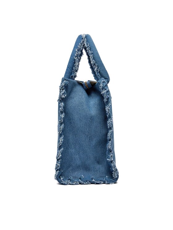 PINKO Pinko Geantă Beach Shopping PE 24 PLTT 100782 A1WT Bleumarin