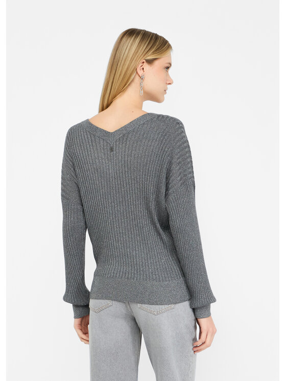 Liu Jo Liu Jo Maglione MF5390MS46J04020 Grigio Regular Fit