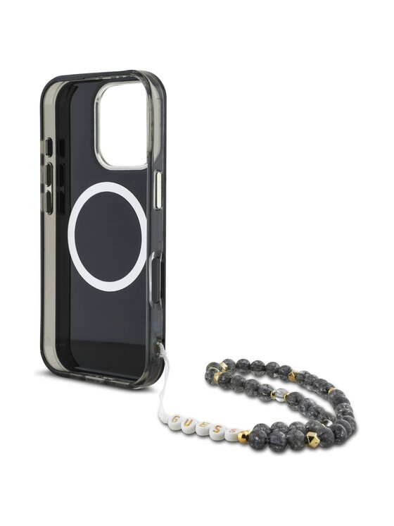 Guess Guess Etui na telefon Apple iPhone 16 Pro Max Czarny