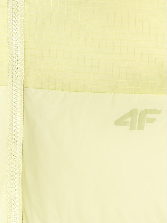 4F 4F Kurtka puchowa MULTI ACTIVE Zielony jasny Regular Fit