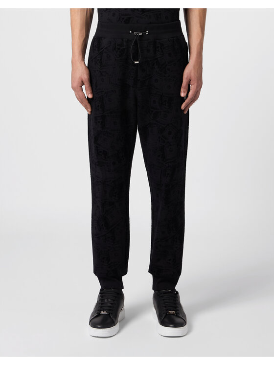 PHILIPP PLEIN PHILIPP PLEIN Pantaloni da tuta 31095 Nero Jogger Fit