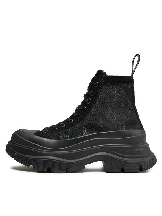 KARL LAGERFELD KARL LAGERFELD Laisvalaikio batai KL42959G Juoda