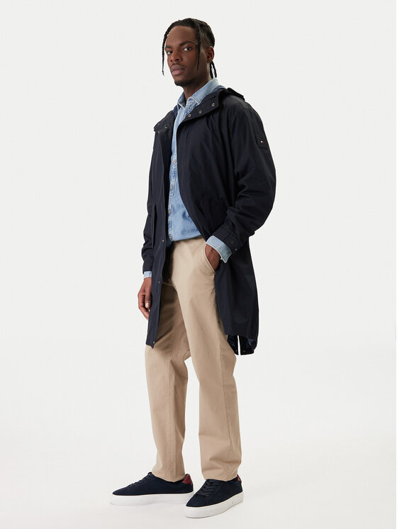 Tommy Hilfiger Tommy Hilfiger Hanorac MW0MW39645 Bleumarin Regular Fit