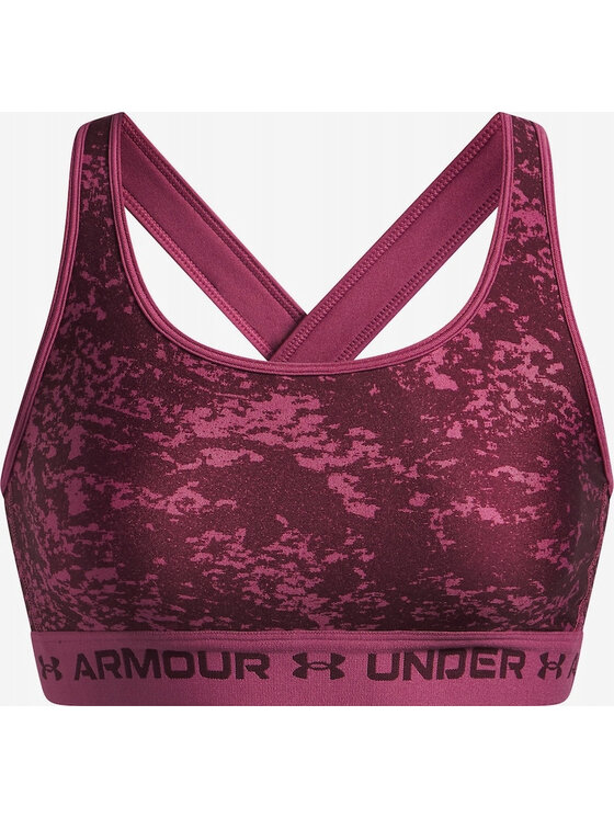 Under Armour Under Armour Top UA-1361042-659 Bordowy Active Fit