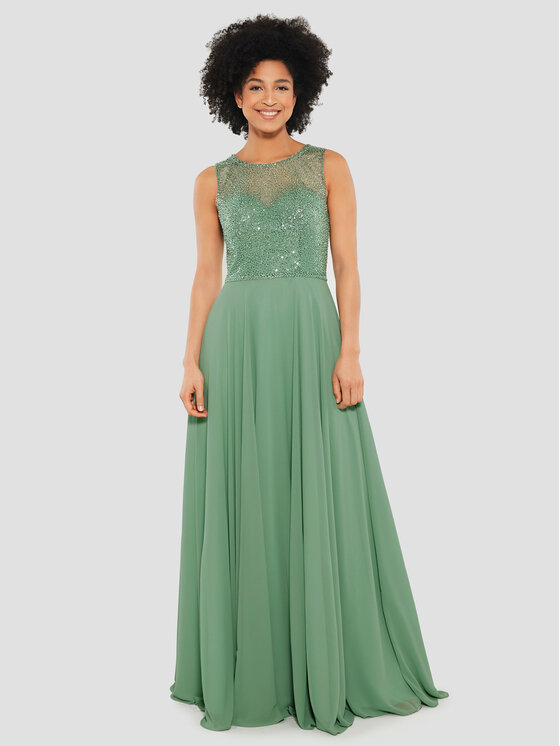 Swing Swing Õhtune kleit 5AD19800 Roheline Regular Fit
