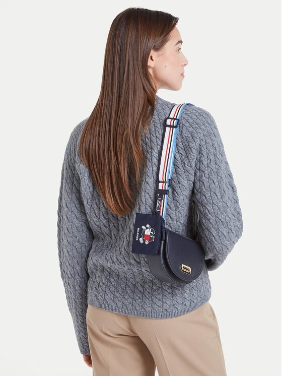 Tommy Hilfiger Tommy Hilfiger Ročna torba AW0AW16193 Mornarsko modra