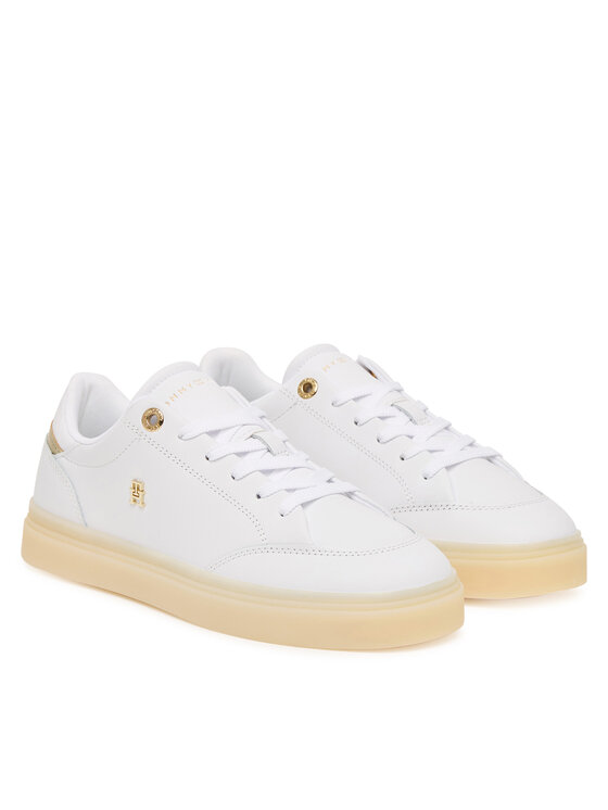 Tommy Hilfiger Tommy Hilfiger Sneakers Chic Elevated FW0FW09400 Alb