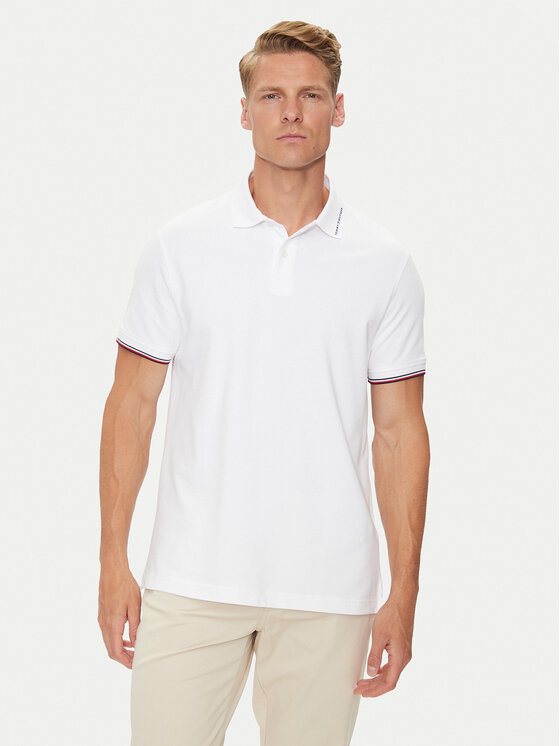 Férfi Pólóing Tommy Hilfiger, Méret: 3XL, Fehér, Flag MW0MW35605