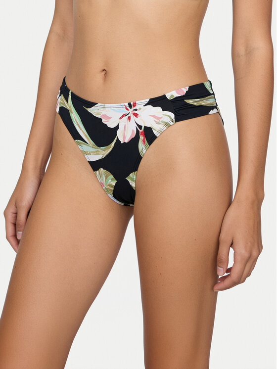 Roxy Roxy Spodnji del bikini Printed Essentials ERJX405245 Črna