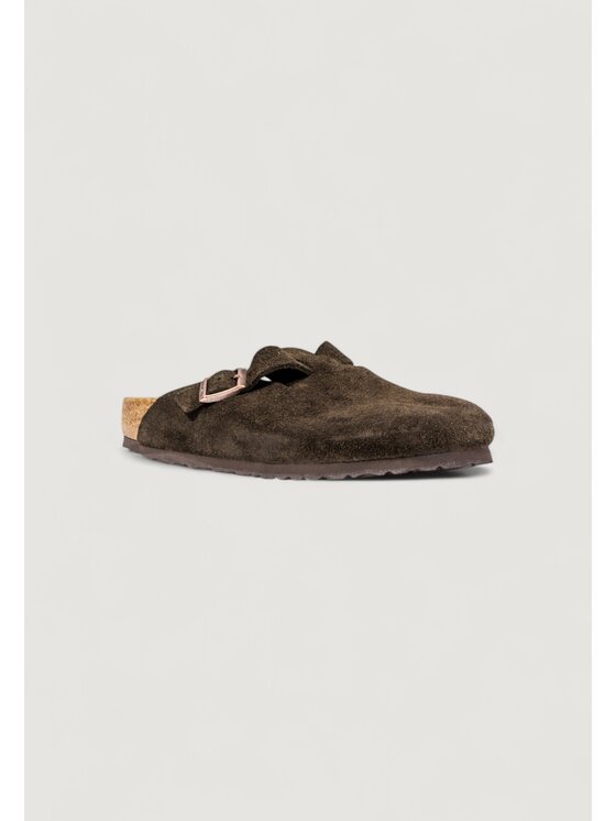 Birkenstock Birkenstock Klapki Boston Brązowy
