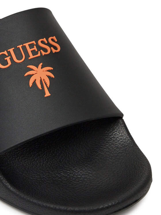 Guess Guess Klapki F5GZ05 BB00F Czarny