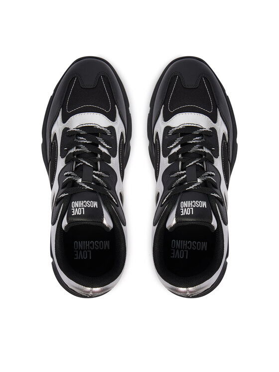 LOVE MOSCHINO LOVE MOSCHINO Sneakersy JA15556G0PINR00A Czarny