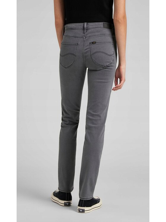 Lee Lee Jeansy Elly Szary Slim Fit