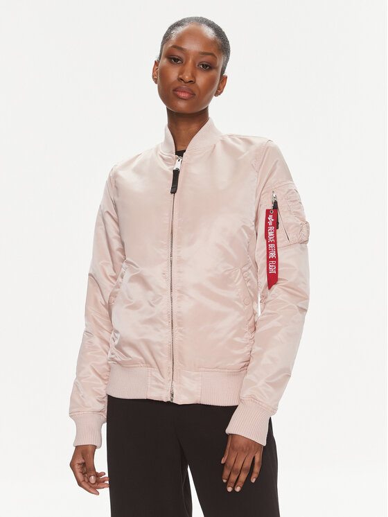 Alpha Industries Alpha Industries Μπόμπερ μπουφάν MA-1 VF 59 133009 Ροζ Regular Fit
