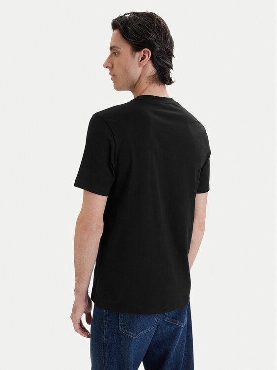 HUGO HUGO T-Shirt Discorb 50557672 Czarny Regular Fit