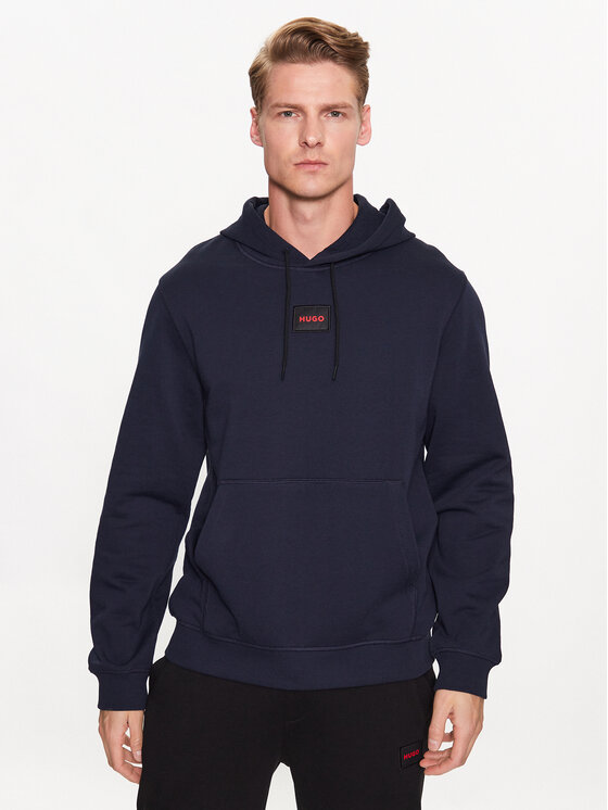 HUGO Hugo Mikina Daratschi214 50458700 Tmavomodrá Regular Fit