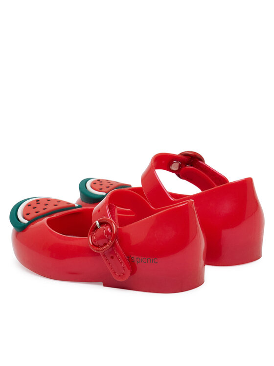 Melissa Melissa Baleriny Mini Melissa Sweet Love Picnic Bb 36009 Czerwony