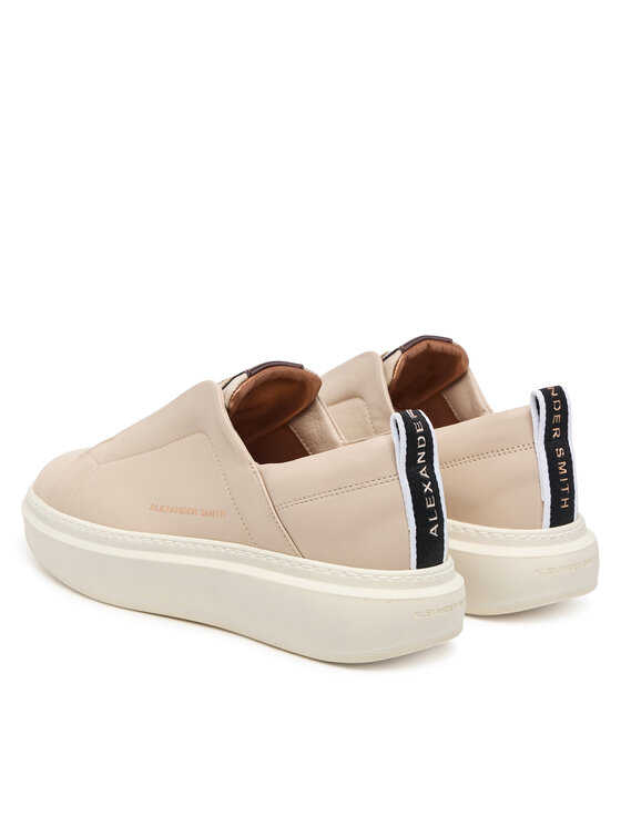 Alexander Smith Alexander Smith Αθλητικά Wembley Slip-On ASBEWLW-1203 Κρεμ