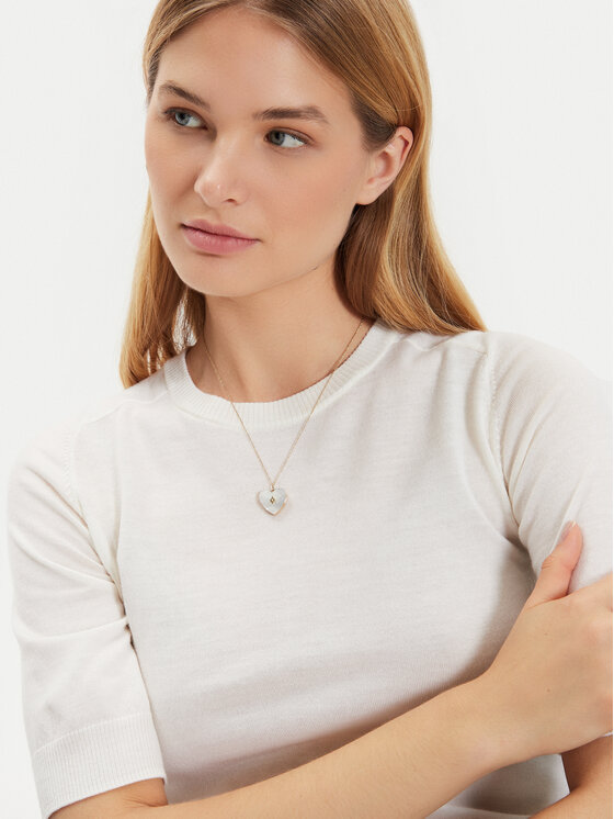 Fossil Fossil Колие JF04430710 Златист