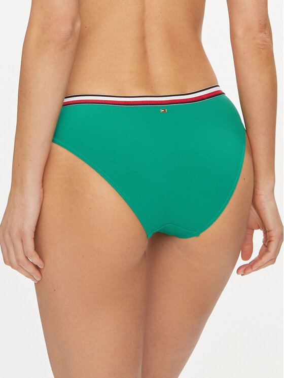 Tommy Hilfiger Tommy Hilfiger Donji dio kupaćeg kostima UW0UW05402 Zelena