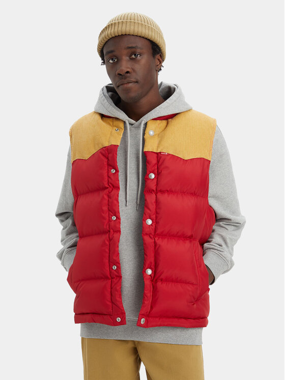 Levi's® Levi's® Sportski prsluk Western Super Puffer A5634-0003 Crvena Regular Fit