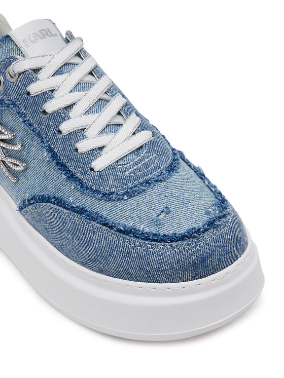 KARL LAGERFELD KARL LAGERFELD Sneakersy KL63523 Modrá